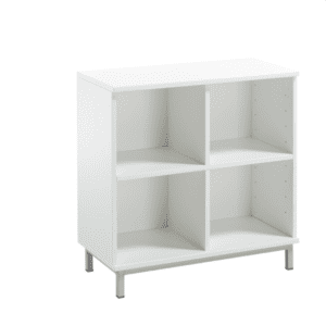 MUEBLE BAJO 4 CASILLAS WHITE